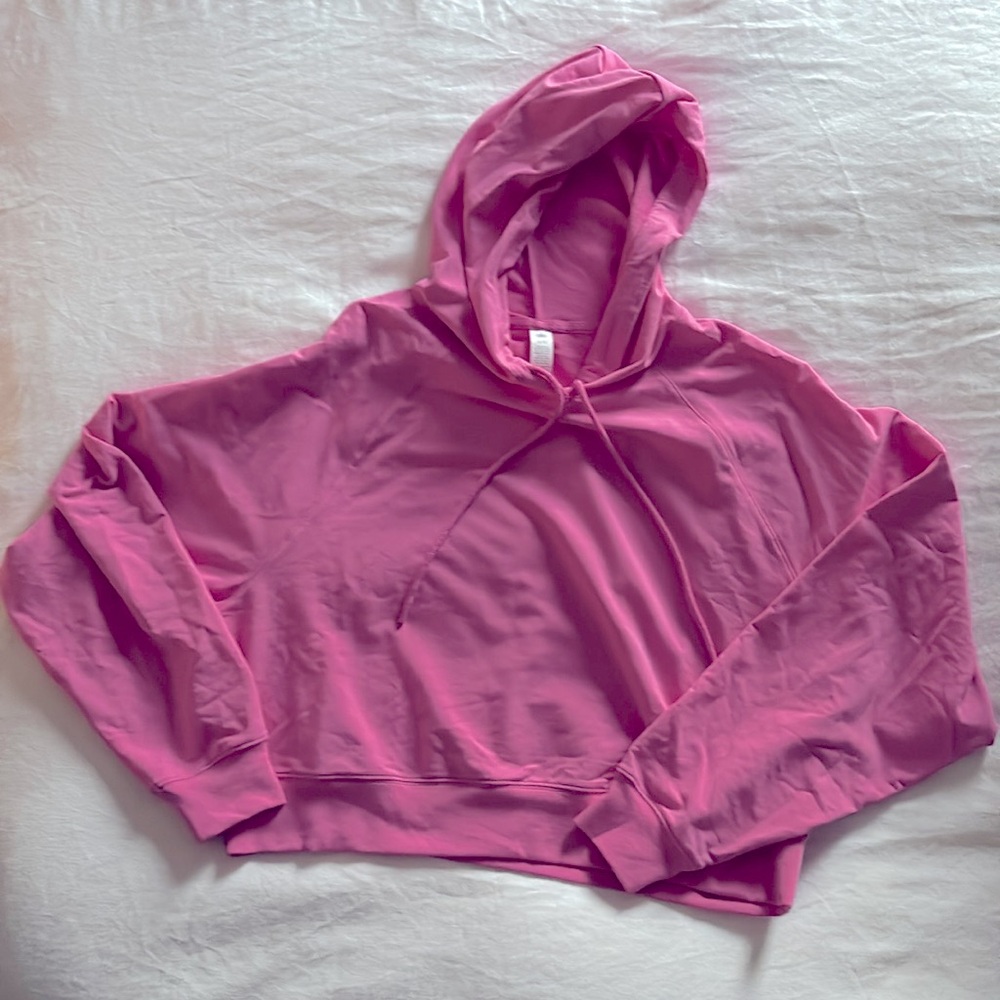 ALO Hoodie Bright Pink L